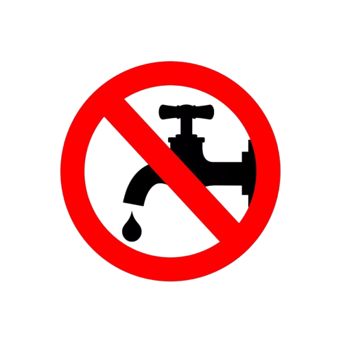 отключение воды